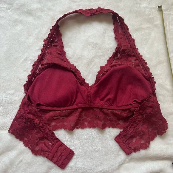 Medium Lace Halter Neck Bralette - Picture 6 of 8